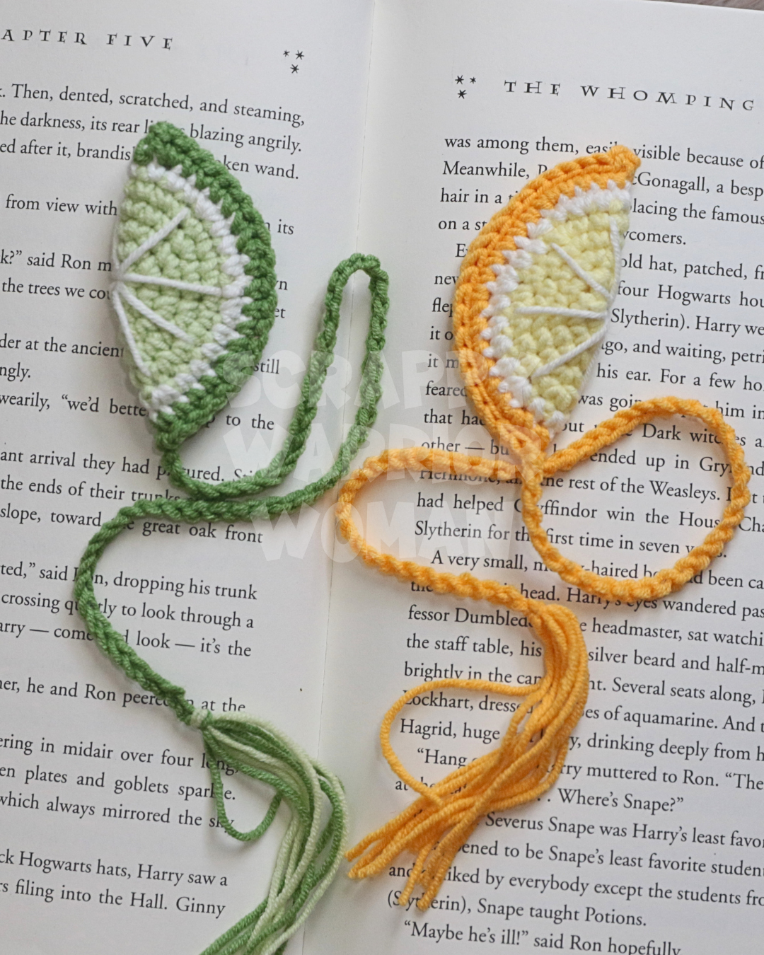 Crochet Citrus Bookmark & Keychain – 2-in-1 Pattern + Video Tutorial