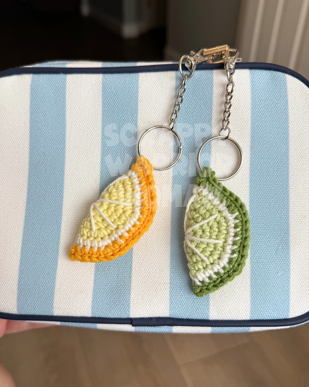 Crochet Citrus Bookmark & Keychain – 2-in-1 Pattern + Video Tutorial