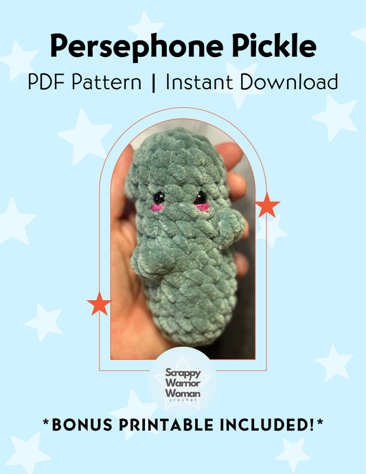 Persephone Pickle Pattern PDF Crochet Pattern